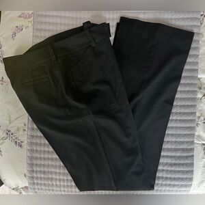 Eddie Bauer Vashon Fit Black Trousers 12 Tall/Long